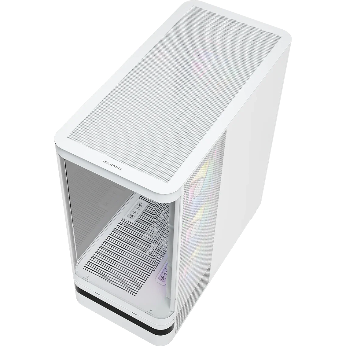 Boîtier MODECOM Volcano AQ100 ARGB Midi White - MC-A-AQ100-4FA-W - photo 10