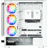 Boîtier MODECOM Volcano AQ100 ARGB Midi White (MC-A-AQ100-4FA-W)