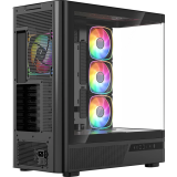Boîtier MODECOM Volcano AQ200 ARGB Midi Black (MC-A-AQ200-4FA-B)