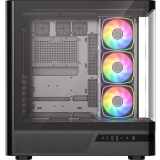 Boîtier MODECOM Volcano AQ200 ARGB Midi Black (MC-A-AQ200-4FA-B)