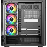 Boîtier MODECOM Volcano AQ200 ARGB Midi Black (MC-A-AQ200-4FA-B)