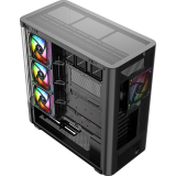 Boîtier MODECOM Volcano AQ200 ARGB Midi Black (MC-A-AQ200-4FA-B)