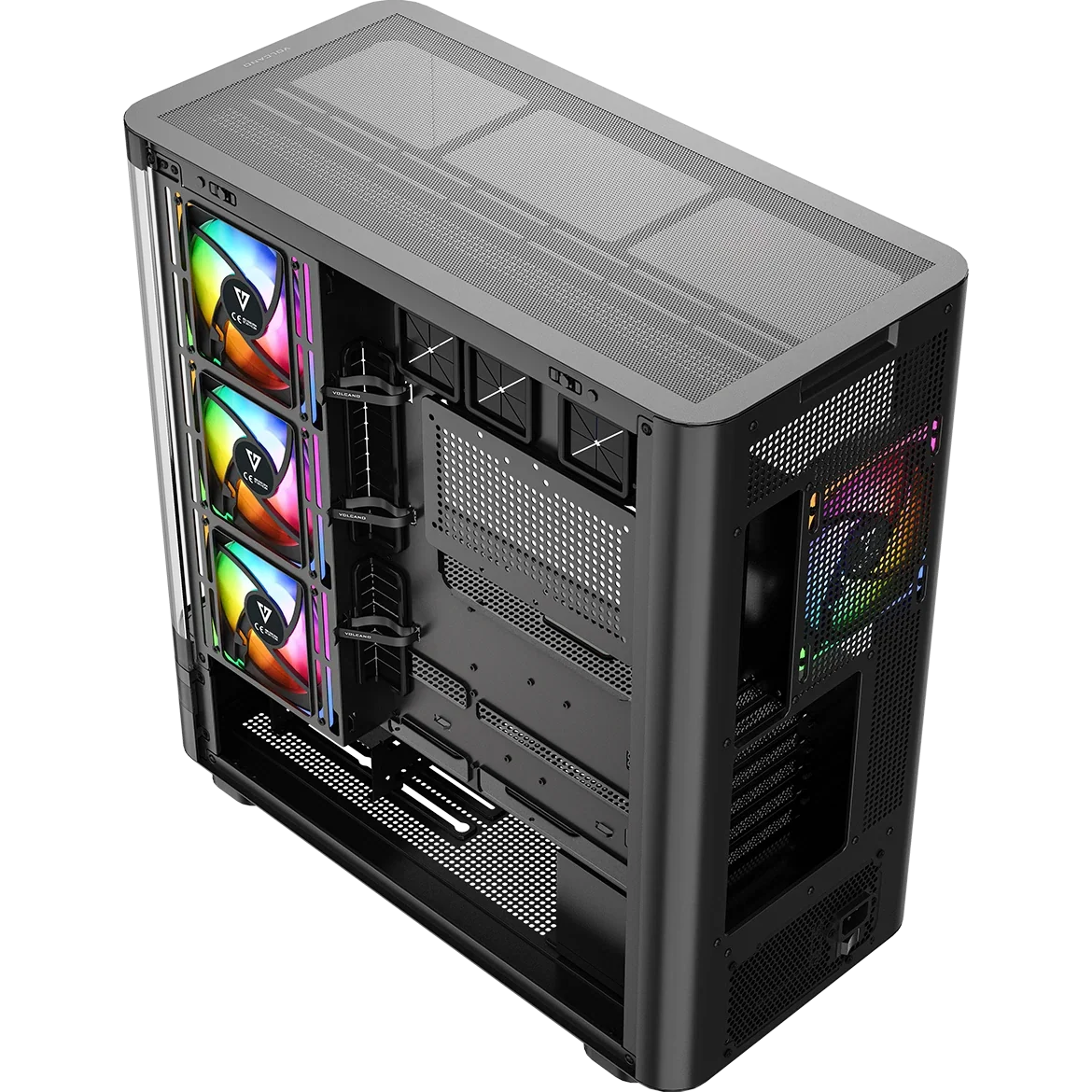 Boîtier MODECOM Volcano AQ200 ARGB Midi Black - MC-A-AQ200-4FA-B - photo 9