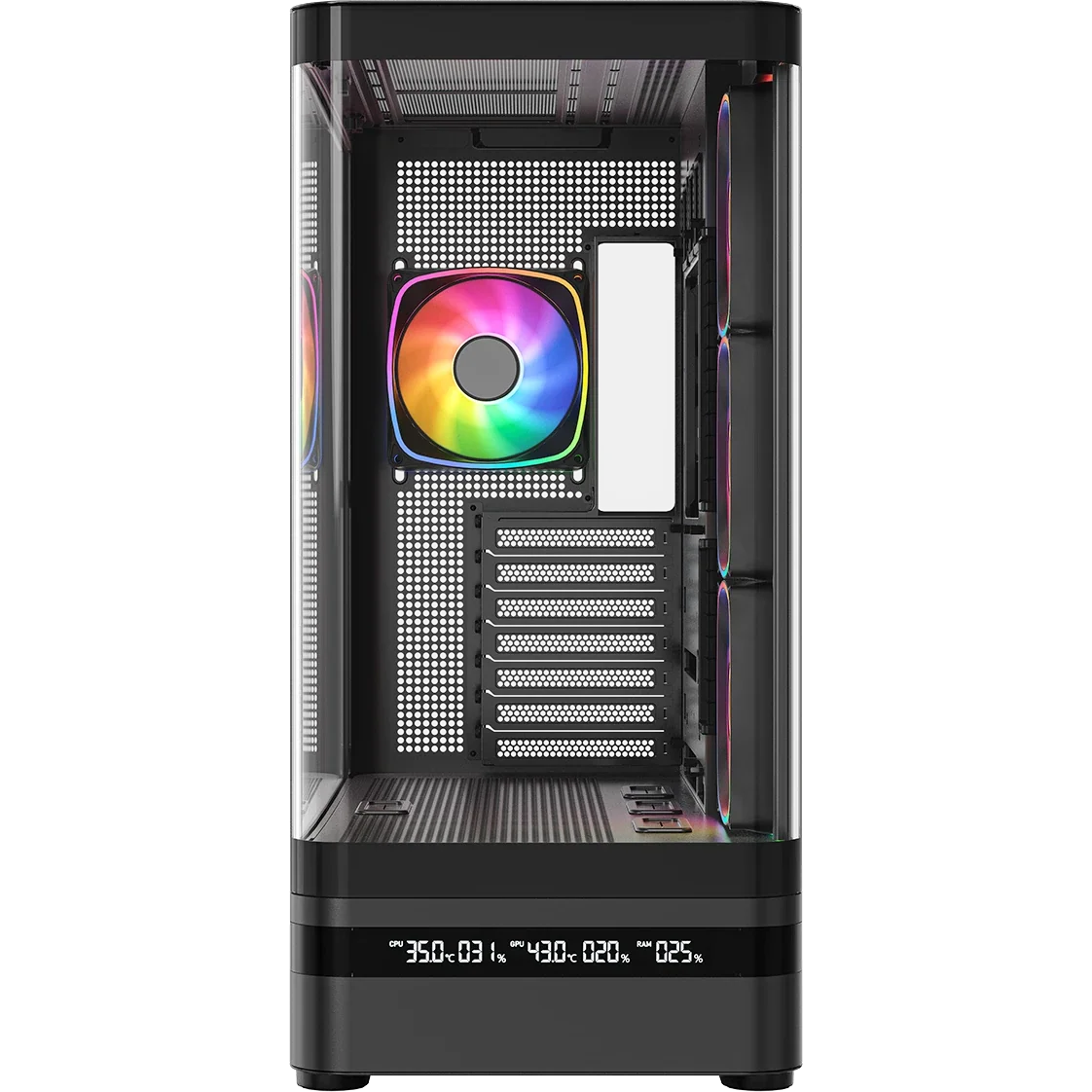 Boîtier MODECOM Volcano AQ200 ARGB Midi Black - MC-A-AQ200-4FA-B - photo 10
