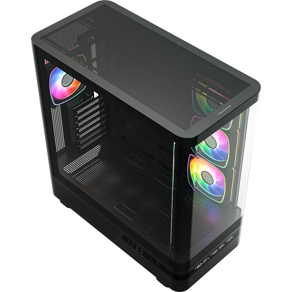 Boîtier MODECOM Volcano AQ200 ARGB Midi Black - MC-A-AQ200-4FA-B - photo 11