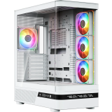 Boîtier MODECOM Volcano AQ200 ARGB Midi White (MC-A-AQ200-4FA-W)