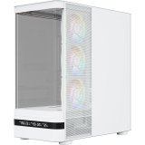 Boîtier MODECOM Volcano AQ200 ARGB Midi White (MC-A-AQ200-4FA-W)