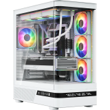 Boîtier MODECOM Volcano AQ200 ARGB Midi White (MC-A-AQ200-4FA-W)