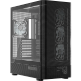 Boîtier MODECOM Volcano AQ300 ARGB Midi Black (MC-A-AQ300-4FA-B)