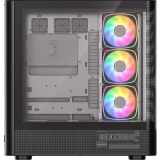 Boîtier MODECOM Volcano AQ300 ARGB Midi Black (MC-A-AQ300-4FA-B)
