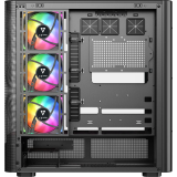 Boîtier MODECOM Volcano AQ300 ARGB Midi Black (MC-A-AQ300-4FA-B)