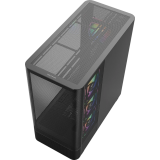 Boîtier MODECOM Volcano AQ300 ARGB Midi Black (MC-A-AQ300-4FA-B)
