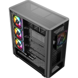 Boîtier MODECOM Volcano AQ300 ARGB Midi Black (MC-A-AQ300-4FA-B)