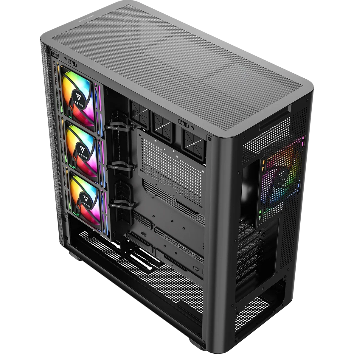 Boîtier MODECOM Volcano AQ300 ARGB Midi Black - MC-A-AQ300-4FA-B - photo 9