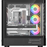 Boîtier MODECOM Volcano AQ300 ARGB Midi Black (MC-A-AQ300-4FA-B)