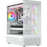 Boîtier MODECOM Volcano AQ300 ARGB Midi White (MC-A-AQ300-4FA-W)
