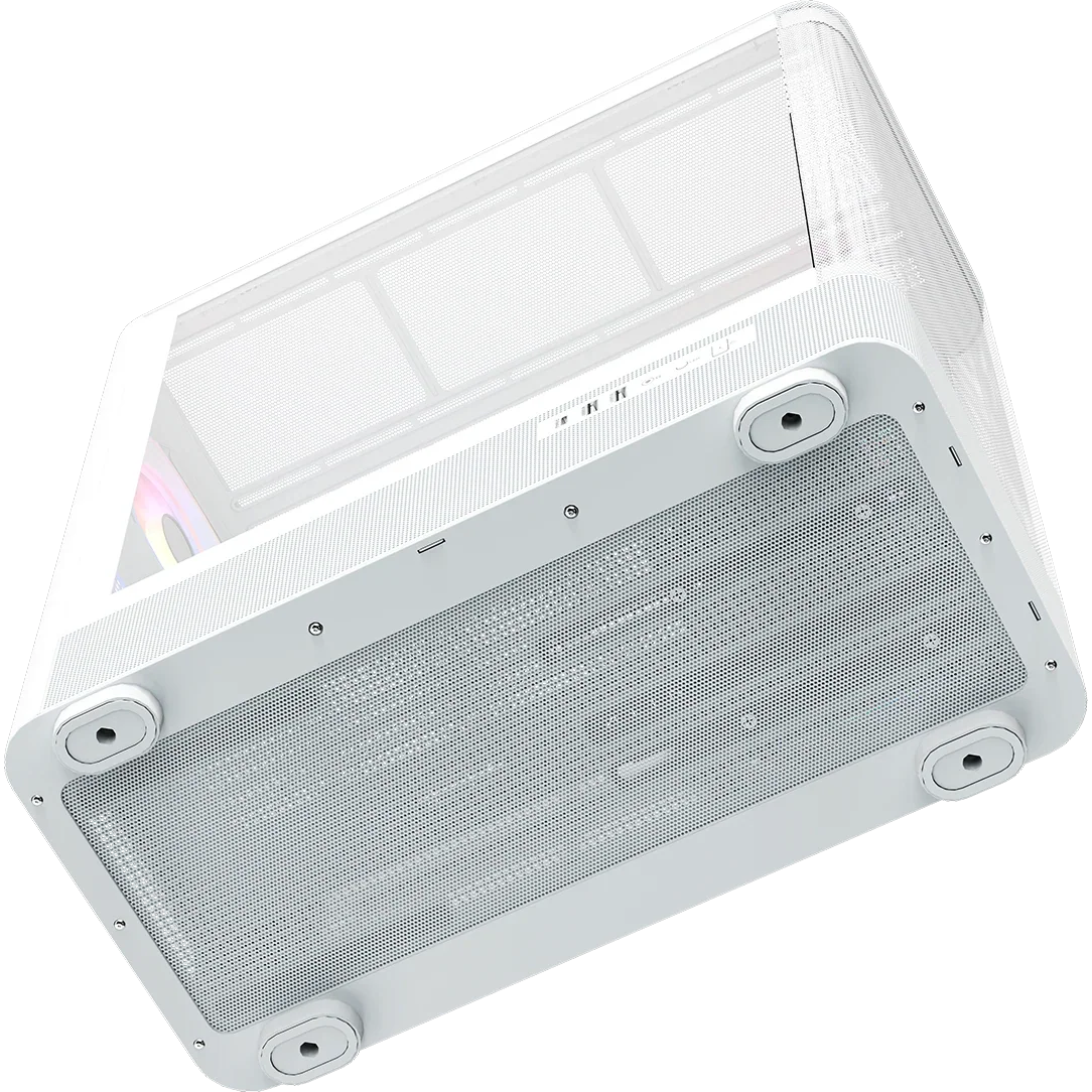 Boîtier MODECOM Volcano AQ300 ARGB Midi White - MC-A-AQ300-4FA-W - photo 5