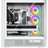 Boîtier MODECOM Volcano AQ300 ARGB Midi White (MC-A-AQ300-4FA-W)