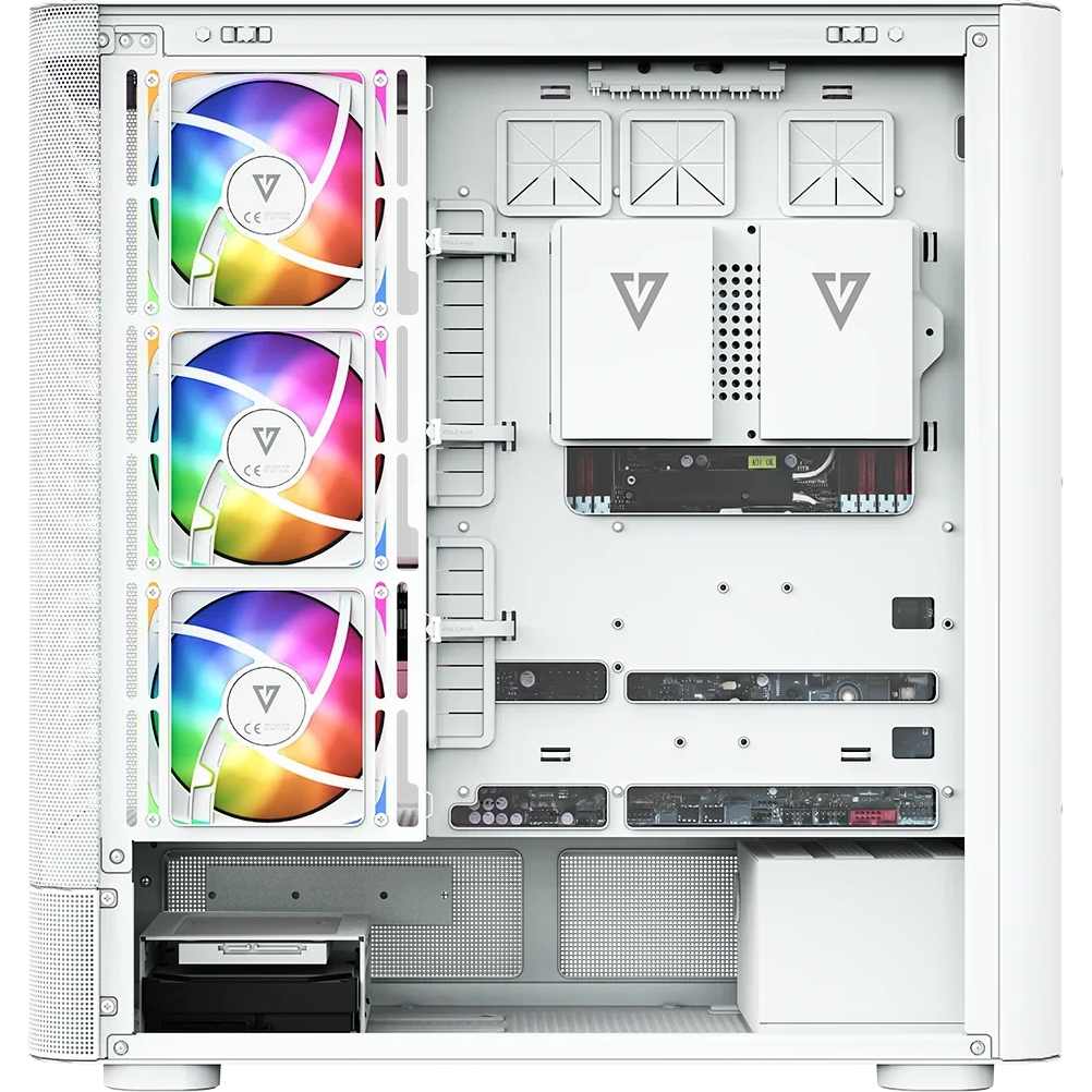 Boîtier MODECOM Volcano AQ300 ARGB Midi White - MC-A-AQ300-4FA-W - photo 14