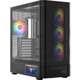 Boîtier MODECOM Volcano AQ400 ARGB Midi Black (MC-A-AQ400-4FA-B)