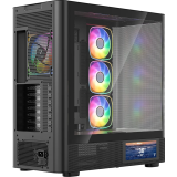 Boîtier MODECOM Volcano AQ400 ARGB Midi Black (MC-A-AQ400-4FA-B)