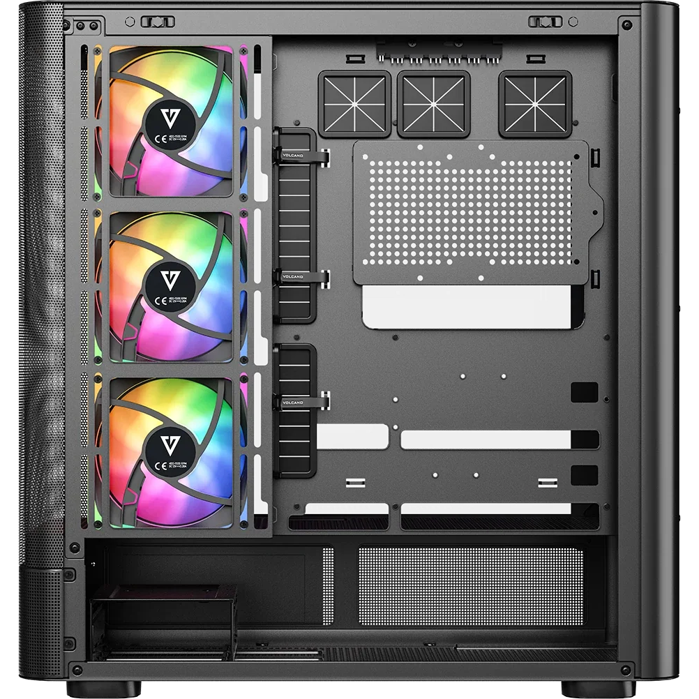 Boîtier MODECOM Volcano AQ400 ARGB Midi Black - MC-A-AQ400-4FA-B - photo 8