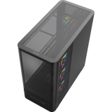 Boîtier MODECOM Volcano AQ400 ARGB Midi Black (MC-A-AQ400-4FA-B)