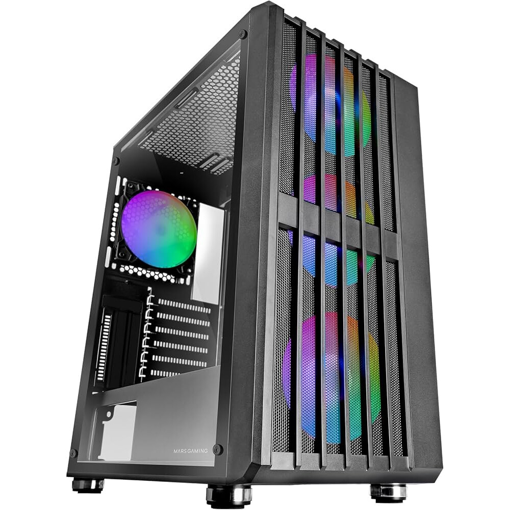 Boîtier Mars Gaming MC-VAULT Black - MCVAULT
