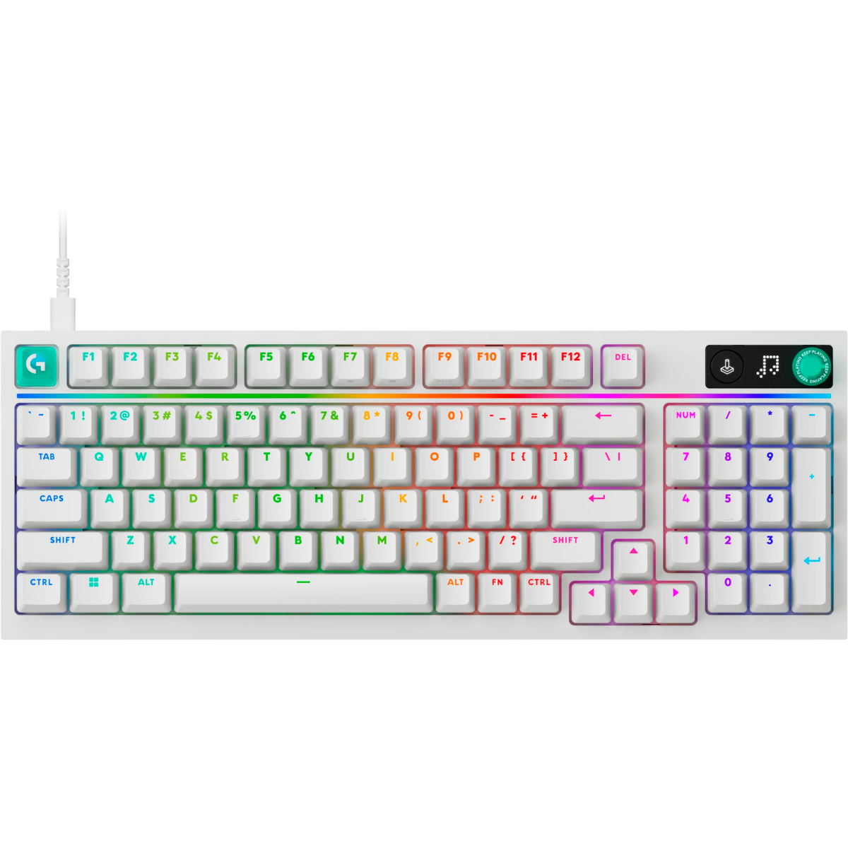 Clavier Logitech G316 X 98 White (920-014227)