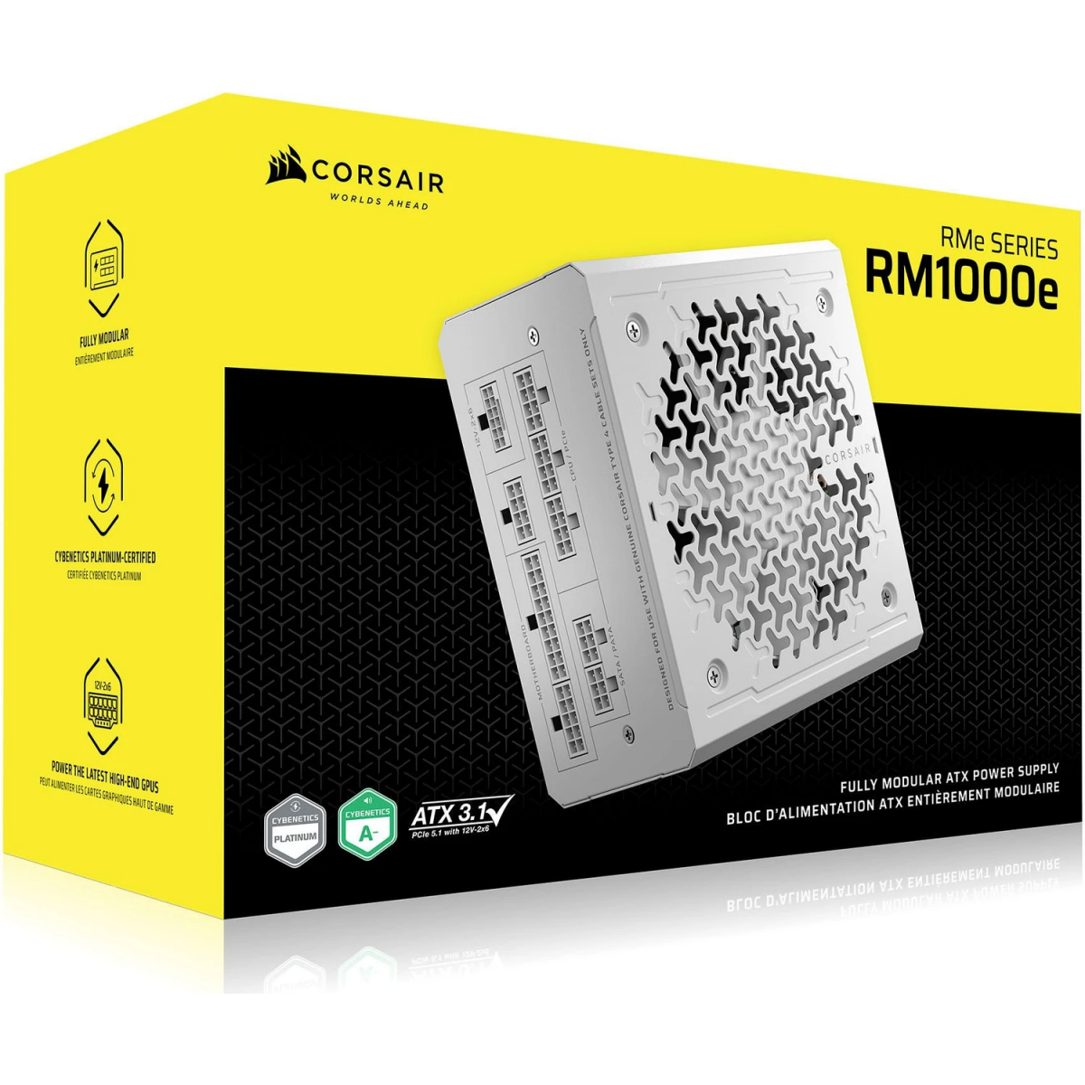 Alimentation électrique 1000W Corsair RM1000e (CP-9020294-EU) - photo 12