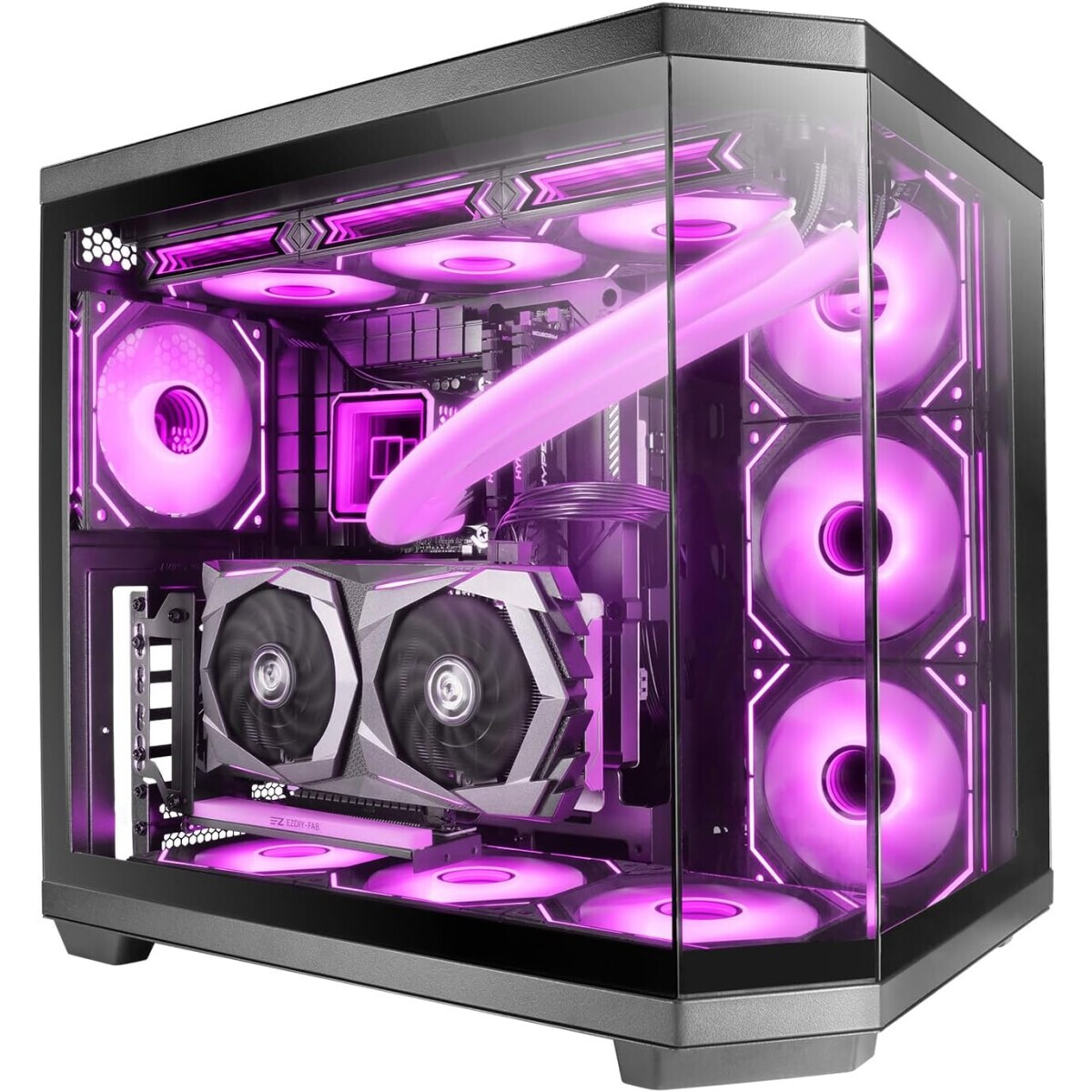 Boîtier Mars Gaming MC-3TCORE Black - MC3TCORE