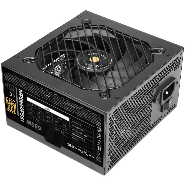 Alimentation électrique 650W Mars Gaming MPB650PSID - photo 4