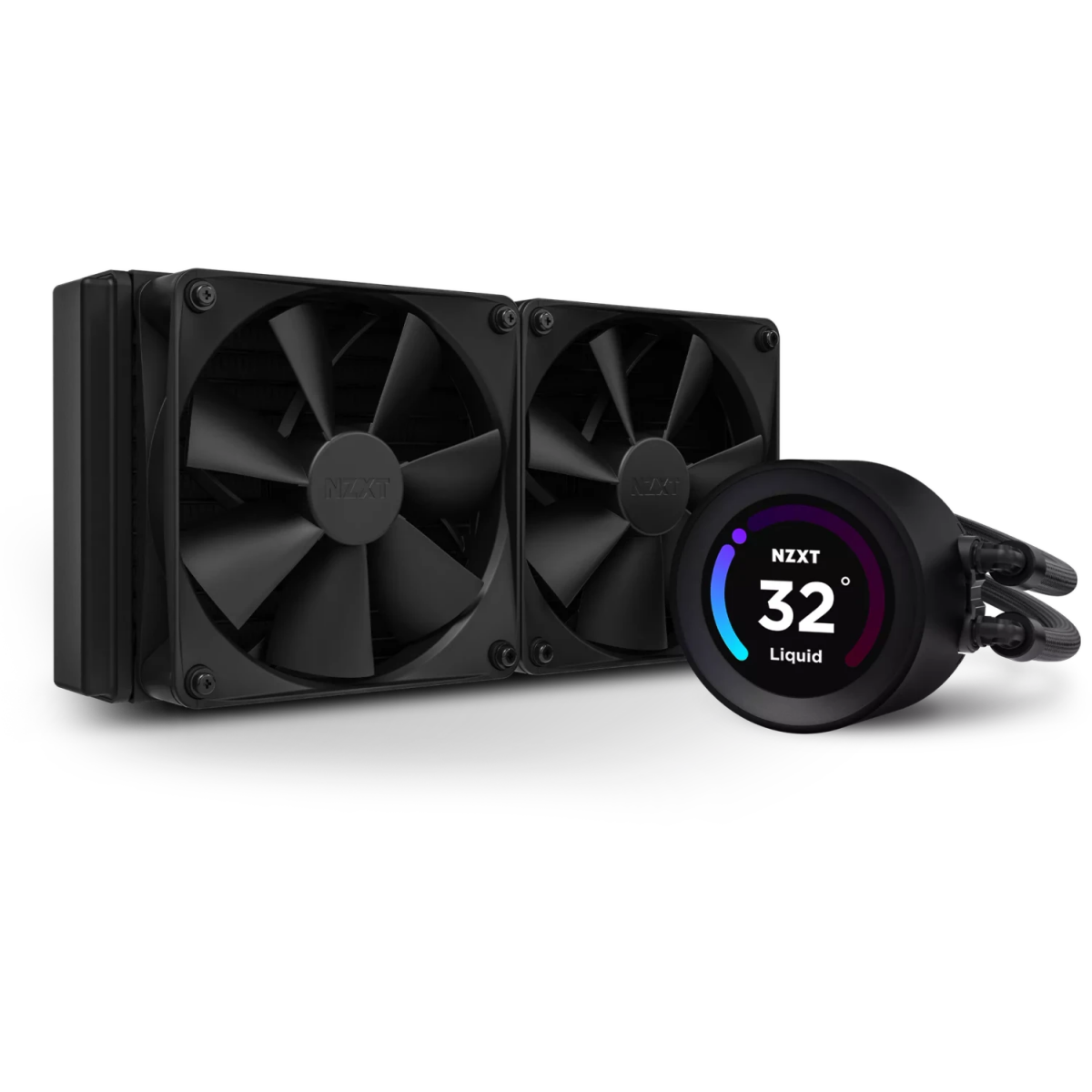 Système de refroidissement liquide NZXT Kraken Elite 240 Black (RL-KN24E-B1)