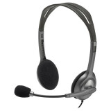 Casque Logitech Stereo Headset H111 (981-000593/981-000594)