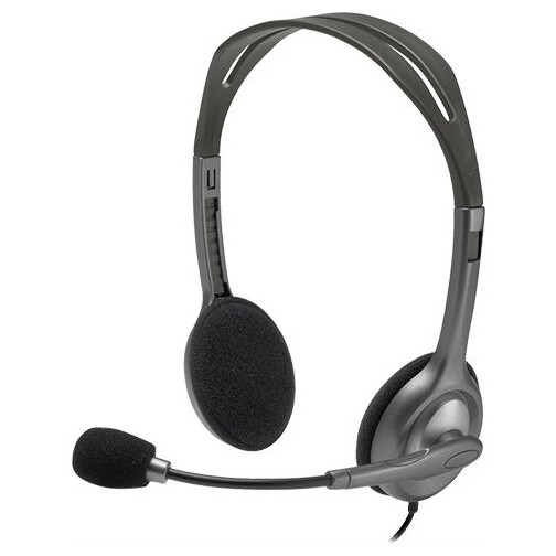 Casque Logitech Stereo Headset H111 (981-000593/981-000594)