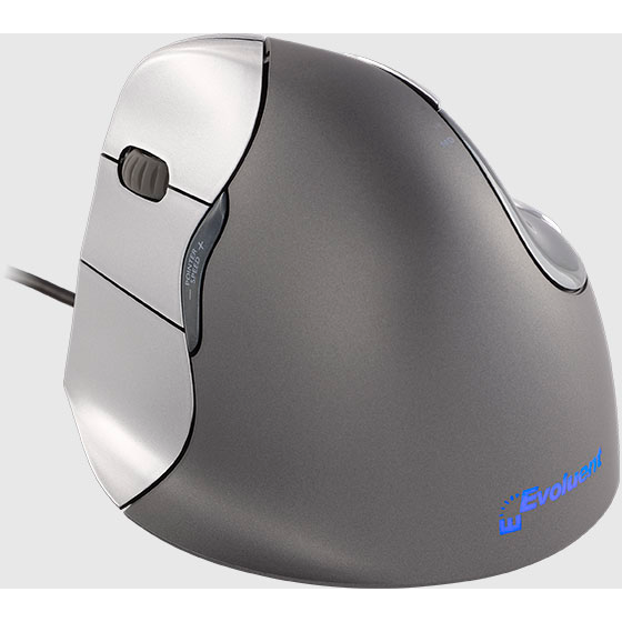 Souris Evoluent Verticale 4 Left Grey - VM4L