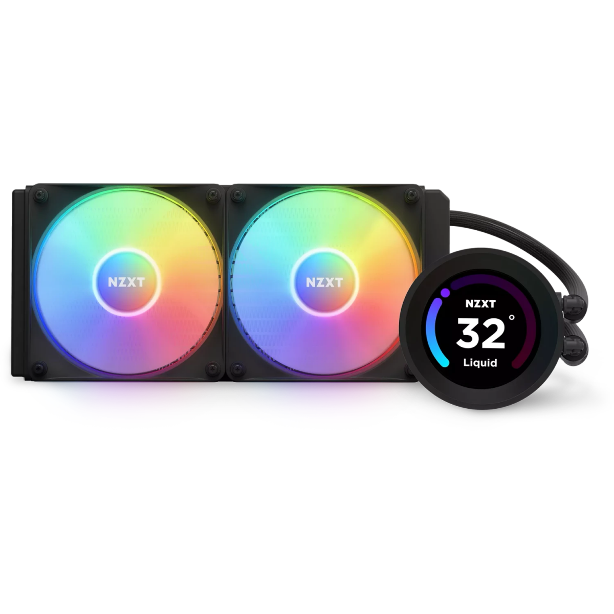Système de refroidissement liquide NZXT Kraken Elite 240 RGB Black (RL-KR24E-B1) - photo 2