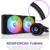 Système de refroidissement liquide NZXT Kraken Elite 240 RGB Black (RL-KR24E-B1)