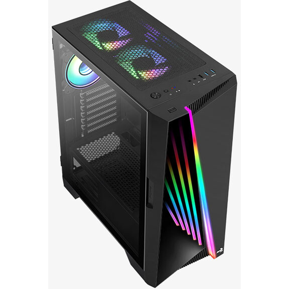Boîtier AeroCool Mirage-G-BK-v2 Black - ACCM-PB25033.11 - photo 4