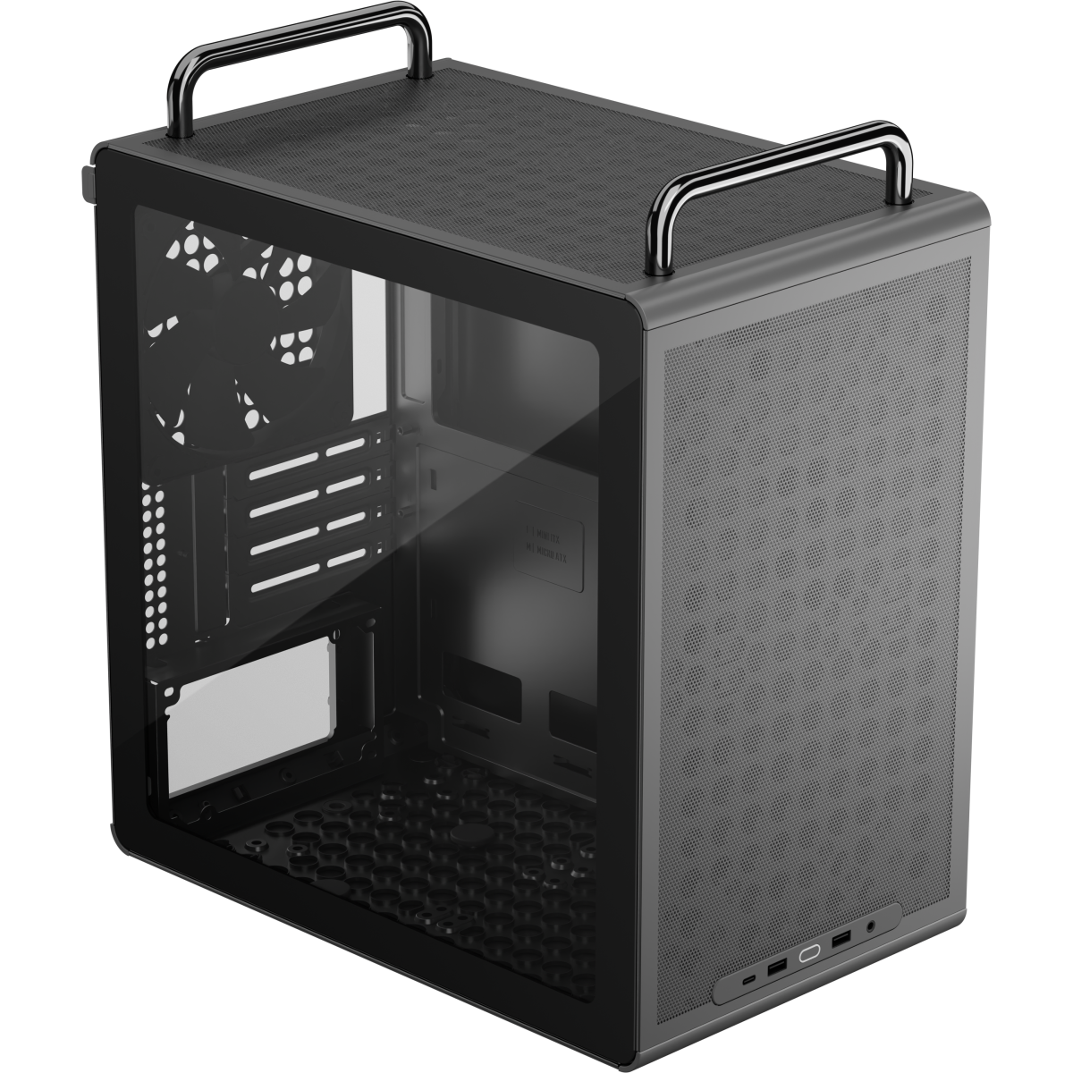 Boîtier Cooler Master Qube 340 Black (Q340-KGNN-S00)
