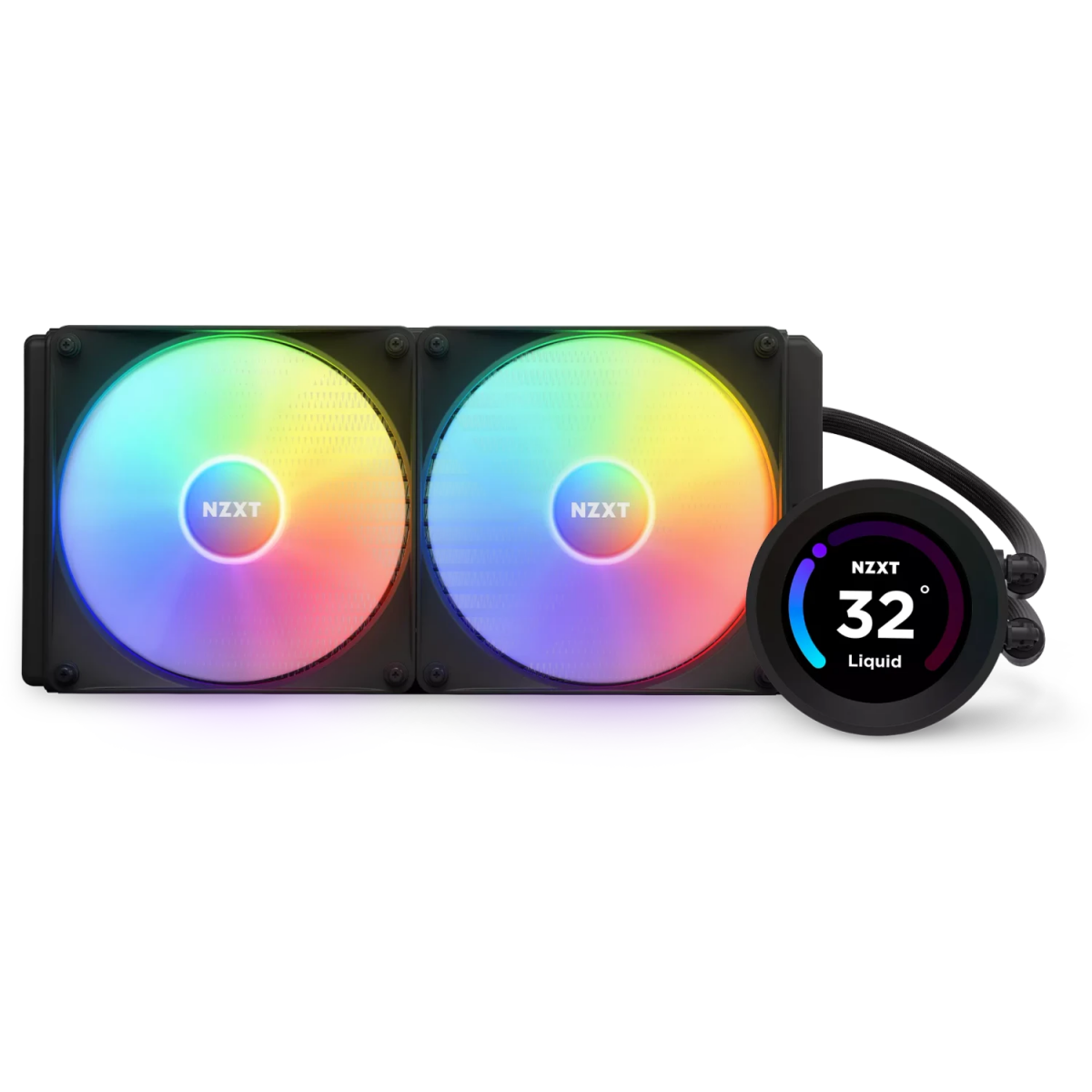 Système de refroidissement liquide NZXT Kraken Elite 280 RGB Black (RL-KR28E-B1) - photo 2