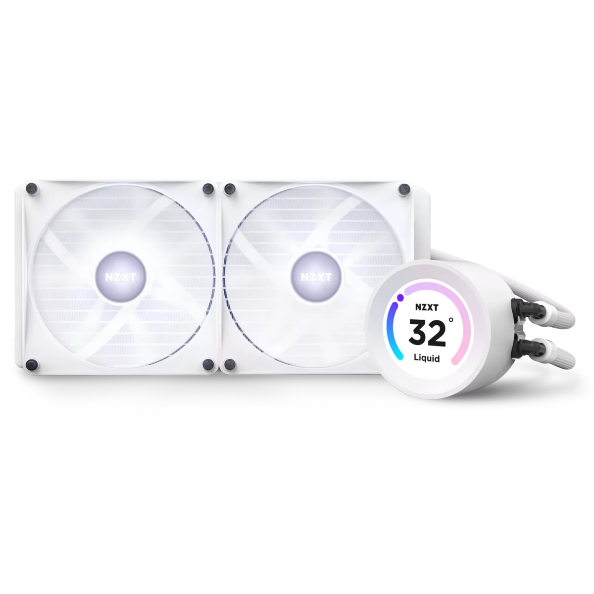 Système de refroidissement liquide NZXT Kraken Elite 280 RGB White (RL-KR28E-W1) - photo 10