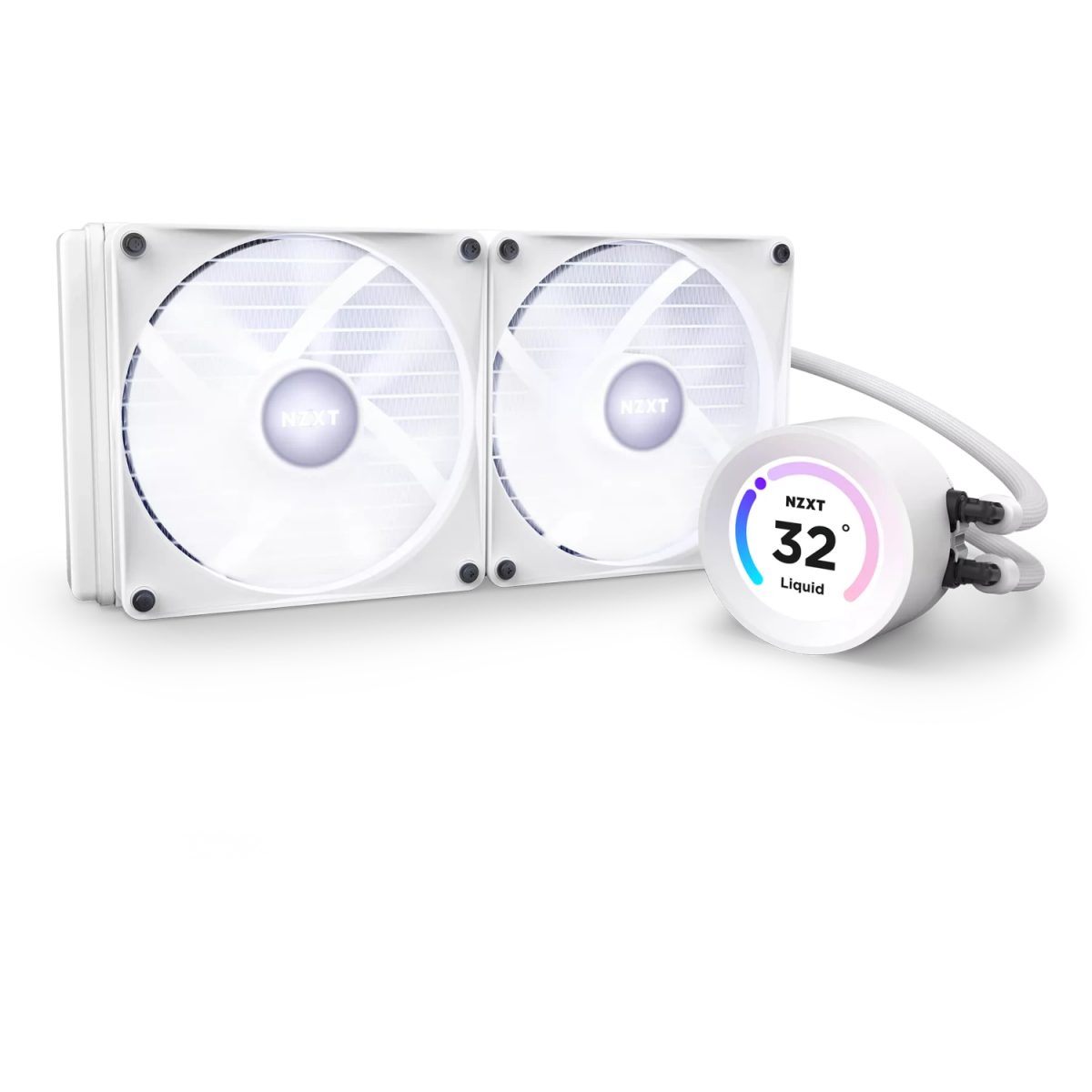 Système de refroidissement liquide NZXT Kraken Elite 280 RGB White (RL-KR28E-W1) - photo 12