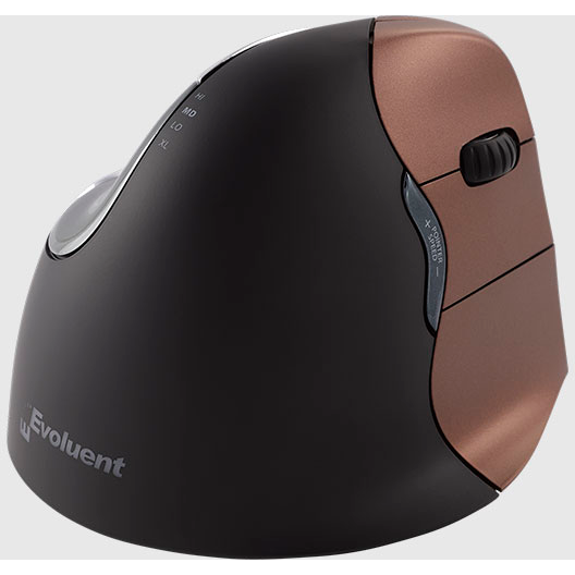 Souris Evoluent VerticalMouse 4 Small Right Brown - VM4SW