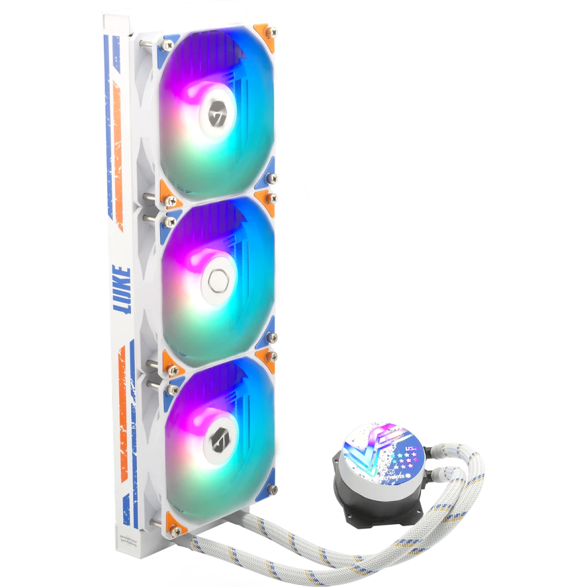 Système de refroidissement liquide Cooler Master MasterLiquid 360L Core SF6 Luke White (MLW-D36M-A17PZ-LK)
