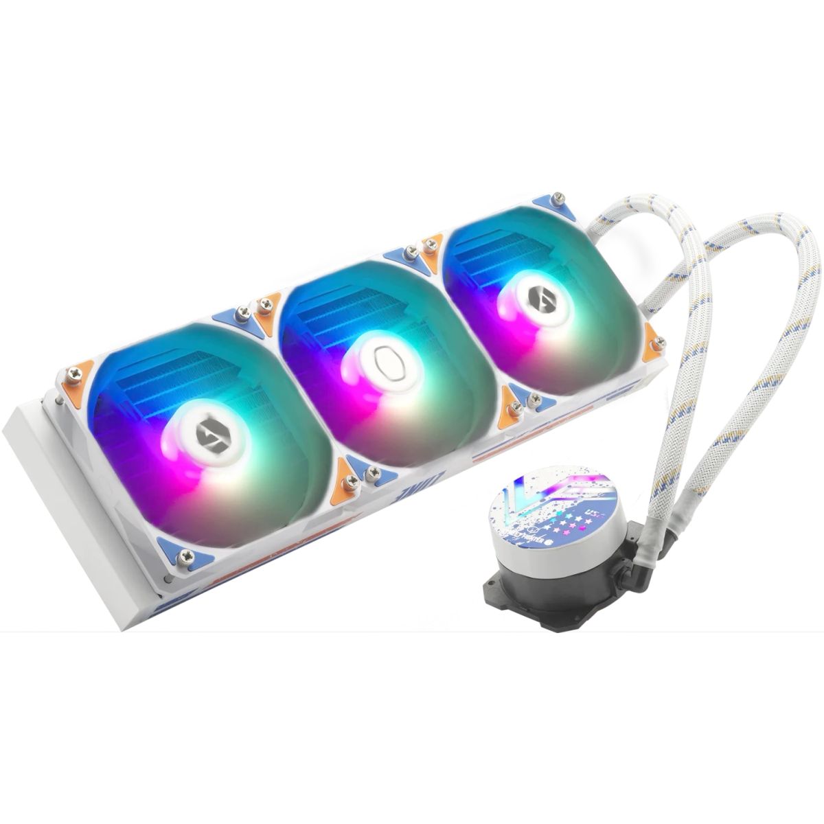 Système de refroidissement liquide Cooler Master MasterLiquid 360L Core SF6 Luke White (MLW-D36M-A17PZ-LK) - photo 3