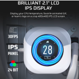 Système de refroidissement liquide Corsair NAUTILUS 240 RS LCD White (CW-9061032-WW)