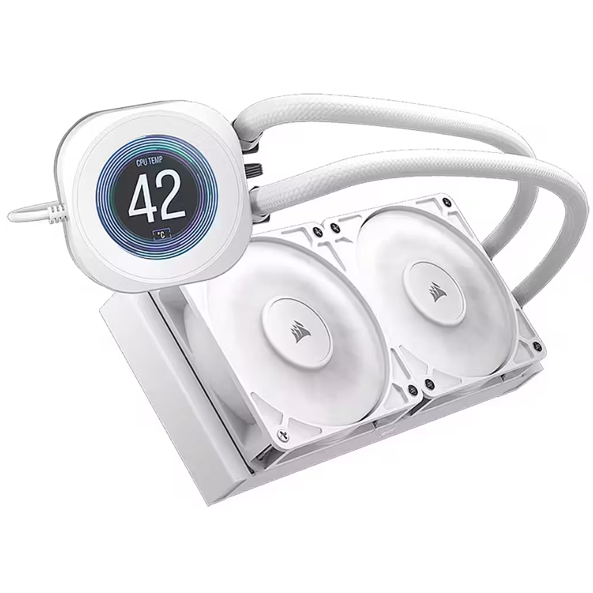 Système de refroidissement liquide Corsair NAUTILUS 240 RS LCD White (CW-9061032-WW) - photo 2