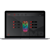 Souris Mars Gaming MMG RGB White
