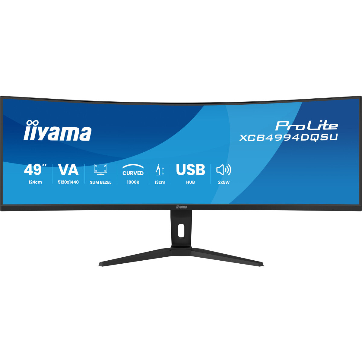 Écran iiyama 49" ProLite XCB4994DQSU-B1
